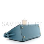 HERM�S MASTER EPSOM KELLY SELLIER 28 NEW BLUE JEAN (28*22*10cm) - Image 4