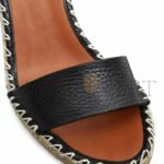 VALENTINO DOUBLE ROCKSTUD GRAINY CALFSKIN WEDGE SANDAL 105MM 5W2S0090VTO_N02 - Image 5