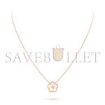 VAN CLEEF ARPELS LUCKY SPRING PENDANT, PLUM BLOSSOM VCARP9X100 - Image 3