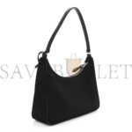 PRADA TESSUTO NYLON SAFFIANO MINI RE-EDITION 2005 BAG BLACK (23*14*8cm) - Image 3
