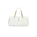 YSL GLORIA QUILTED TRAVEL BAG WHITE�757209FAC8J1916 (42*18*18cm)