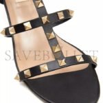 VALENTINO ROCKSTUD CALFSKIN ANKLE STRAP SANDAL 60MM 5W2S0491VBP_0NO - Image 5