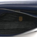 PRADA GLACE CALF SHOULDER BAG BALTICO (23*17*9cm) - Image 4