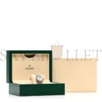 ROLEX STAINLESS STEEL 18K EVEROSE GOLD 28MM OYSTER PERPETUAL DATEJUST WATCH WHITE ROMAN 279171 - Image 2