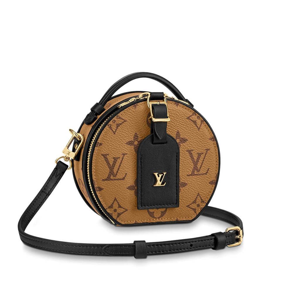 cfb5255ce64182868a520dbb8f860275e6b8ace4 Louis Vuitton Monogram Reverse Canvas Mini Boite Chapeau M68276 - Image 1