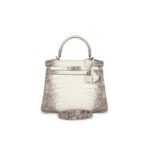 HERM�S MASTER 28 MATTE HIMALAYAN NILOTICUS WITH PALLADIUM HARDWARE (28*22*10cm)