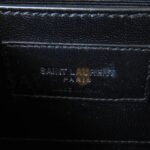 YSL KATE SMALL CHAIN BAG WITH TASSEL IN CROCODILE-EMBOSSED LEATHER 452159600354 (20*12.5*5cm) - Image 5