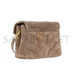 YSL TOY LOULOU SHOULDER BAG IN SUEDE 6784011U8212346 (20*14*7cm) - Image 3