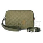 GUCCI GG CANVAS SMALL CROSSBODY BAG 834802 (23*15*5cm) - Image 3