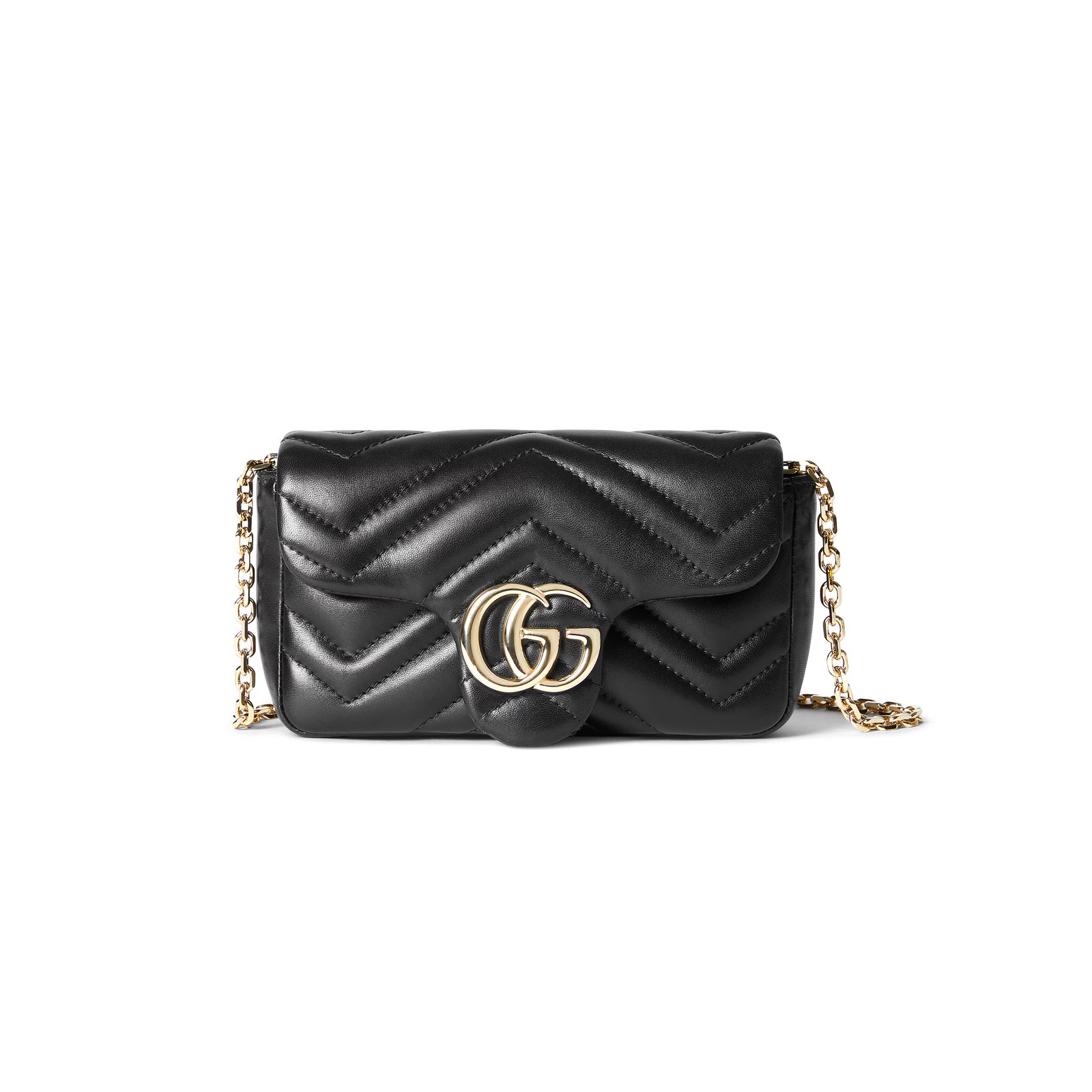 d175c5d48f3506314ae8ac8dc5bed9da6a368ebe GUCCI GG MARMONT MINI SHOULDER BAG�841290AAFAX1000 (16.5*9.5*4.5cm) - Image 1