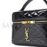 YSL GABY VANITY BAG IN PATENT LEATHER 7667310UFU71000 (18*11*6.5cm) - Image 5