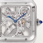 CARTIER SANTOS-DUMONT SKELETON WATCH WITH MICRO-ROTOR WHSA0032 - Image 5