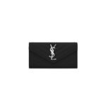 YSL CASSANDRE MATELASS� LARGE FLAP WALLET IN GRAIN DE POUDRE LEATHER�372264BOW021000 (19*11*3cm)