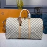 Louis Vuitton Damier Azur Keepall Bandouliere 45 N41430 - Image 2