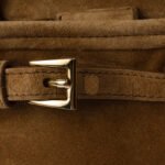 PRADA BONNIE MEDIUM SUEDE HANDBAG 1BA426 (32*15.5*12cm) - Image 7