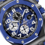 AUDEMARS PIGUET ROYAL OAK OFFSHORE BLUE DIAL 42MM WATCH 26405CE.OO.A030CA.01 - Image 2