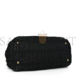 PRADA TESSUTO NYLON GAUFRE TOTE BLACK (34*26*17cm) - Image 3