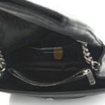 YSL MEDIUM WEST HOLLYWOOD MONOGRAM FOLD-OVER GREY 1079793 (24*15*10cm) - Image 4