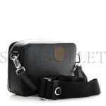PRADA SAFFIANO TRAVEL MENS BRIQUE CROSSBODY BAG BLACK (19*13*6cm) - Image 2