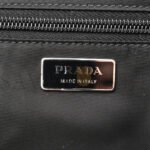 PRADA RE-NYLON SMALL PADDED SHOULDER BAG BLACK (36*29*15cm) - Image 5