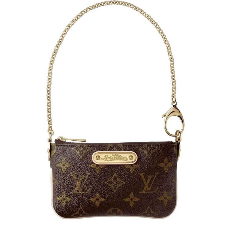 d5c3383b61f22f3328c40bdbdacc1f952716ed25 Louis Vuitton Monogram Pochette Milla PM M60095 - Image 1