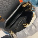 Louis Vuitton Taurillon And Python Leather Capucines Mini N97075 - Image 7