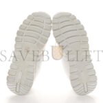 PRADA RE-NYLON SPAZZOLATO METAL TRIANGLE LOGO MENS PRAX 01 45MM SNEAKERS 8 WHITE - Image 4