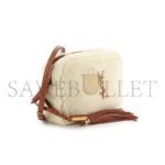 YSL LOU CAMERA BAG IN SHEARLING 520534504002 (23*16*6cm) - Image 3