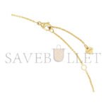 CHANEL COCO CRUSH NECKLACEQUILTED MOTIF, 18K YELLOW GOLD J12305 - Image 4