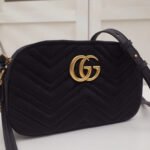 Gucci GG Marmont Velvet Small Shoulder Bag 447632 - Image 3