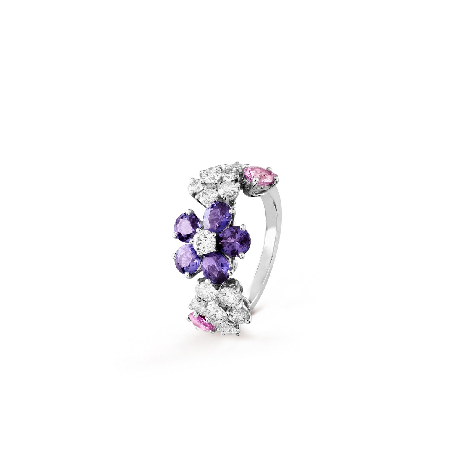 d8f75238eef94d256f0db84a41bce91beadcbbe4 VAN CLEEF ARPELS FOLIE DES PR�S RING VCARP05600 - Image 1