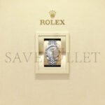 ROLEX DATEJUST 36 OYSTER, 36 MM, OYSTERSTEEL AND WHITE GOLD WATCH 126234-0013 - Image 2