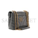 YSL LOULOU SMALL IN QUILTED LEATHER 494699DV7271112 (23*17*9cm) - Image 2