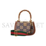 GUCCI BAMBOO 1947 SMALL BAG 675797 (21*15*7cm) - Image 3