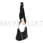 PRADA NYLON RE-EDITION 2005 SHOULDER BAG BLACK (22*17*6cm) - Image 2