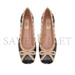 VALENTINO ROCKSTUD PATENT LEATHER BALLERINA 3W2S0HQ5VNW_N71 - Image 4