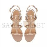 VALENTINO ROCKSTUD CALFSKIN ANKLE STRAP SANDAL 60MM 5W2S0491VBP_P45 - Image 4