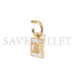 CHANEL EARRINGS WOMEN'S GOLD ABA586 - Image 3