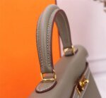 Hermès Kelly Togo Calf Gold hardware Elephant grey size: 25Cm/ 28Cm - Image 6