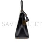 HERM�S MASTER BLACK BOX KELLY 28 GOLD HARDWARE (28*22*10cm) - Image 3