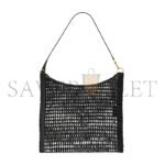 YSL OXALIS BAG IN RAFFIA MACRAM� 781289GAAEA1000 (40*37*3cm) - Image 3