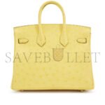 HERM�S MASTER BIRKIN 25 OSTRICH GOOSE EGG YOLK GOLD BUCKLE H041944CK80 (25*20*13cm) - Image 2