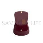 YSL VOLTAIRE TOP HANDLE IN PATENT LEATHER�800846BMIIW6413 (17.5*21*8cm) - Image 5