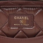 CHANEL CAVIAR QUILTED LARGE VANITY POUCH BLACK (20*15*13cm) - Image 8