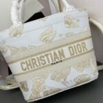 Ladies fashion basket shopping bag - Image 3