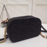 Gucci GG Marmont Velvet Small Shoulder Bag 447632 - Image 6