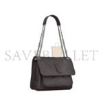 YSL NIKI MEDIUM CHAIN BAG IN CRINKLED VINTAGE VEGETABLE-TANNED LEATHER 633158685540 (28*20*8.5cm) - Image 2