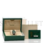ROLEX STAINLESS STEEL 31MM OYSTER PERPETUAL WATCH GREEN 277200 - Image 2