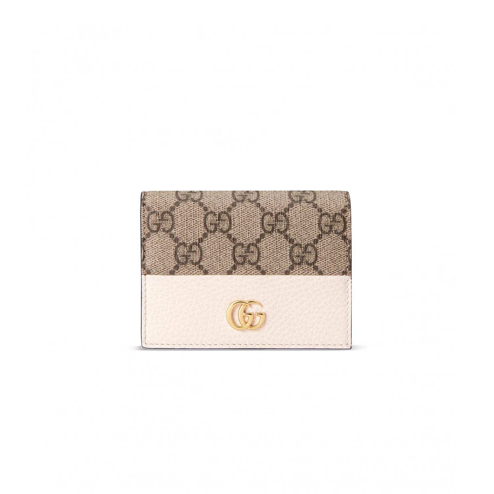 de350a04797fbd14b997cd3b8ef961a3f1122064 GUCCI GG MARMONT BI-COLOUR CARD CASE WALLET ��65861017WAG9096 (11*8.5*3cm) - Image 1