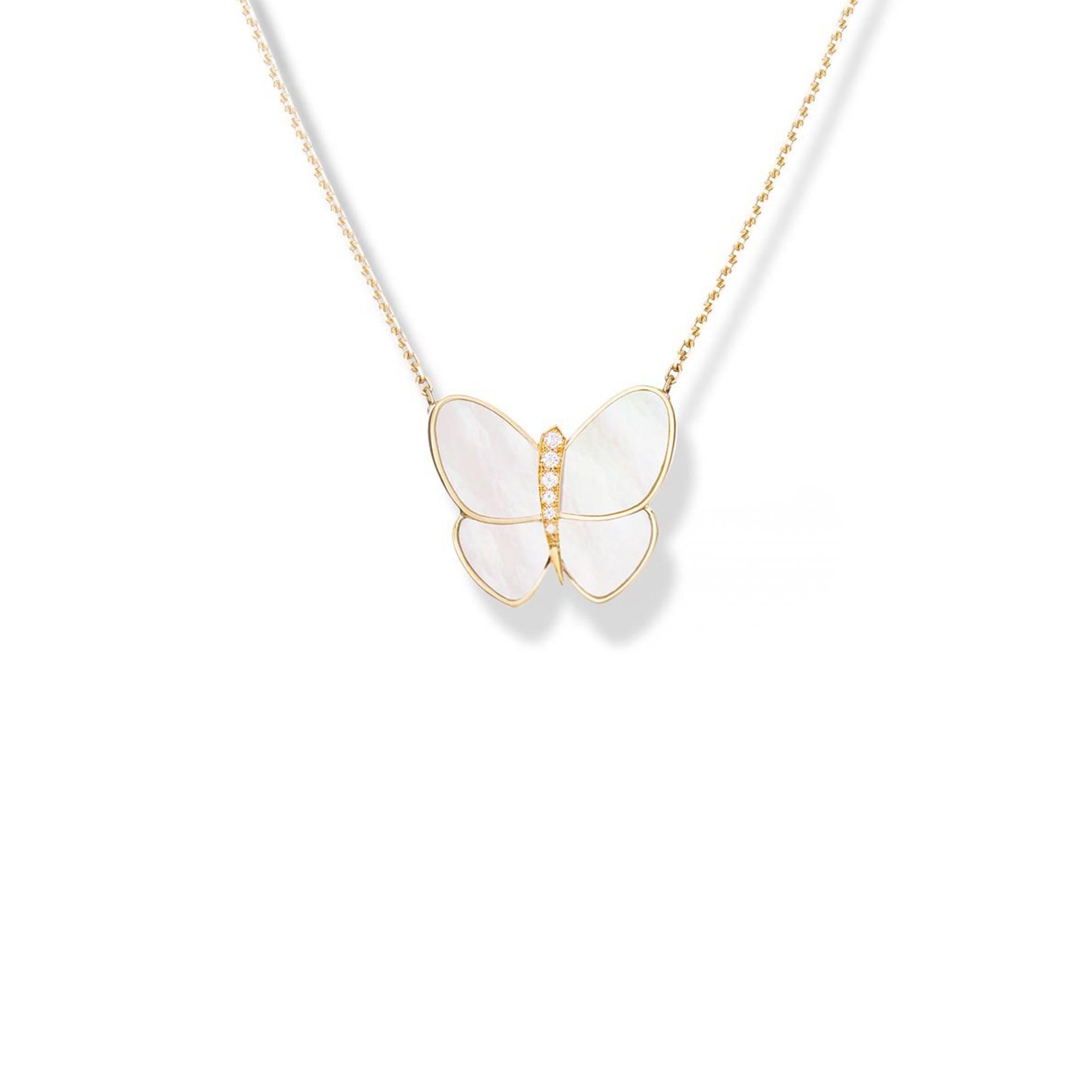 df2dbf8b093ab13b4dcb25514d88b3c8c738dc80 VAN CLEEF ARPELS BUTTERFLY&DRAGONFLIES PENDANT�VCARA63400 - Image 1